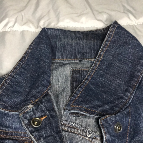 Girls Button Jean Jacket - Picture 5 of 9